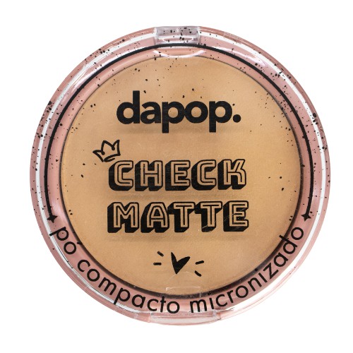 PÓ COMPACTO CHECK MATTE DAPOP