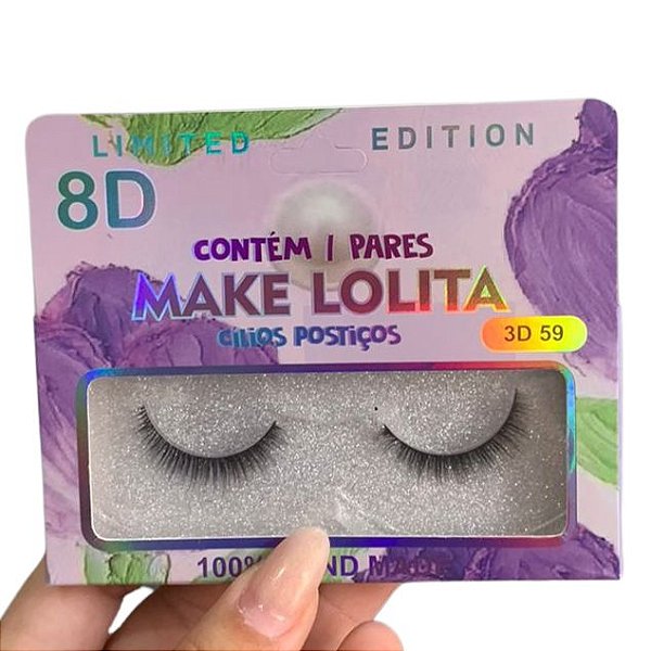 CÍLIOS POSTIÇOS MAKE LOLITA ML1205