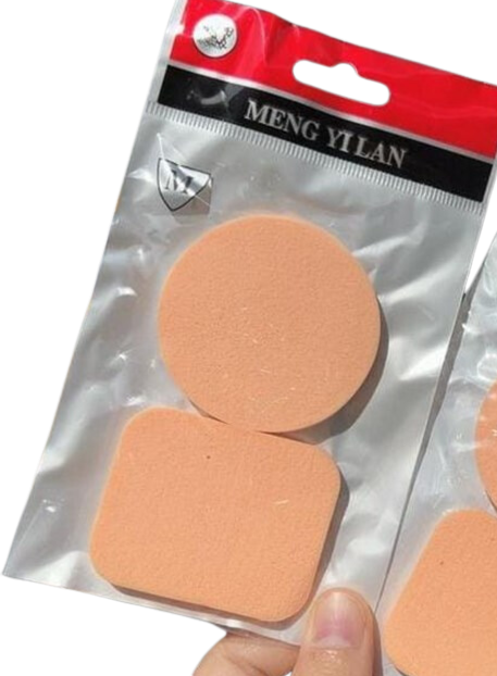 KIT C/ DUAS ESPONJAS DE PÓ SIMPLES