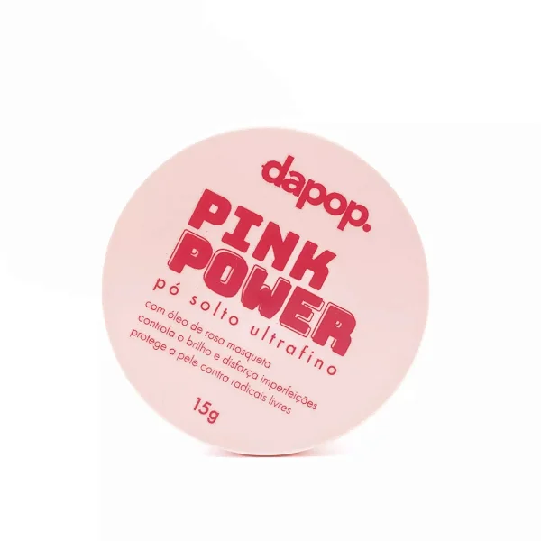 PÓ SOLTO PINK POWER ROSA MOSQUETA DAPOP