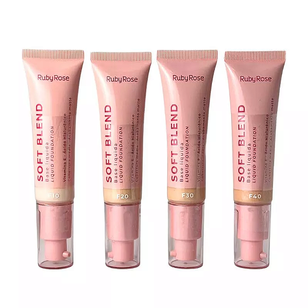 BASE LÍQUIDA MATTE SOFT BLEND RUBY ROSE