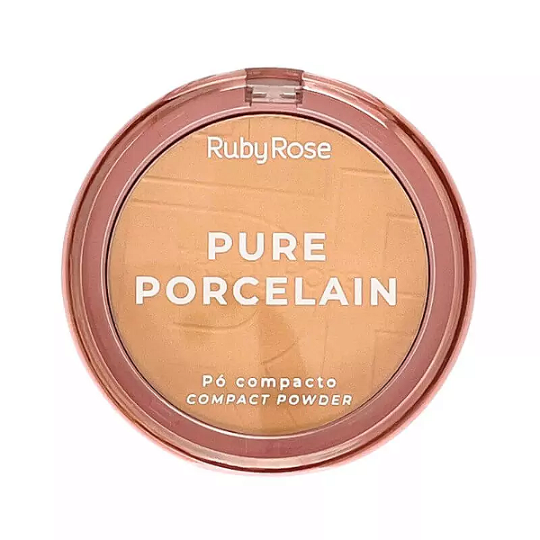 PÓ COMPACTO PURE PORCELAIN RUBY ROSE
