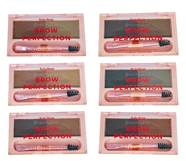 PALETA DE SOBRANCELHAS BROW PERFECTION RUBY ROSE