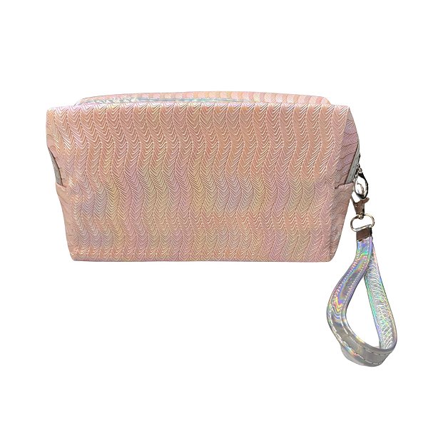 NECESSAIRE HOLOGRÁFICA ONDULADA