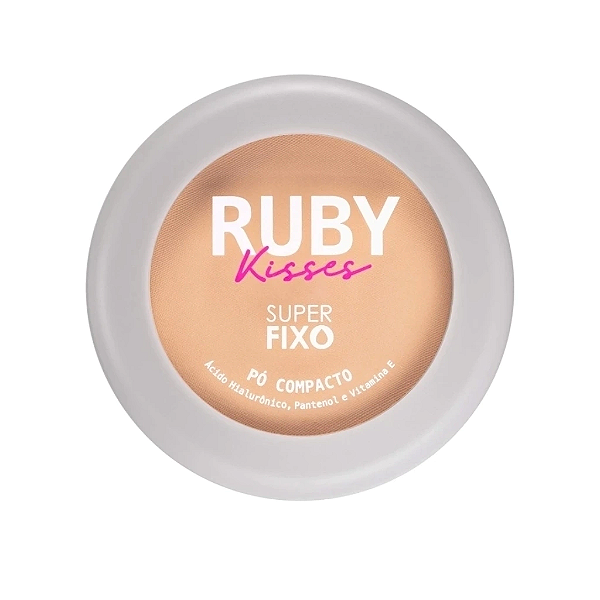 PÓ COMPACTO SUPER FIXO RUBY KISSES