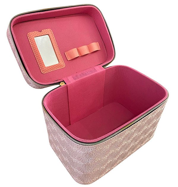 MALETA ESTOFADA GRANDE ROSA