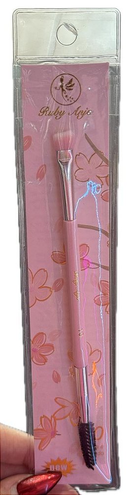 PINCEL DUO PARA SOBRANCELHAS RUBY ANJO RA-499-10