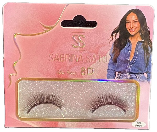 CÍLIOS POSTIÇOS 8D SABRINA SATO - SP3204