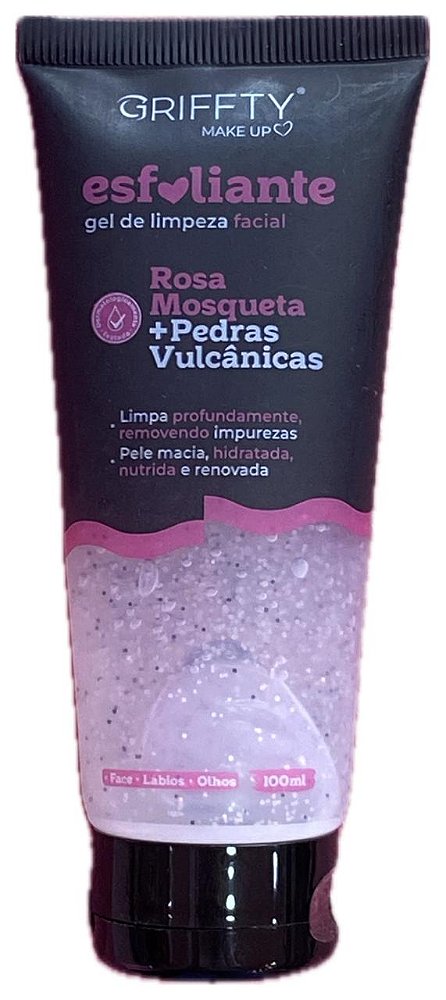 ESFOLIANTE FACIAL ROSA MOSQUETA + PEDRAS VULCÂNICAS GRIFFTY
