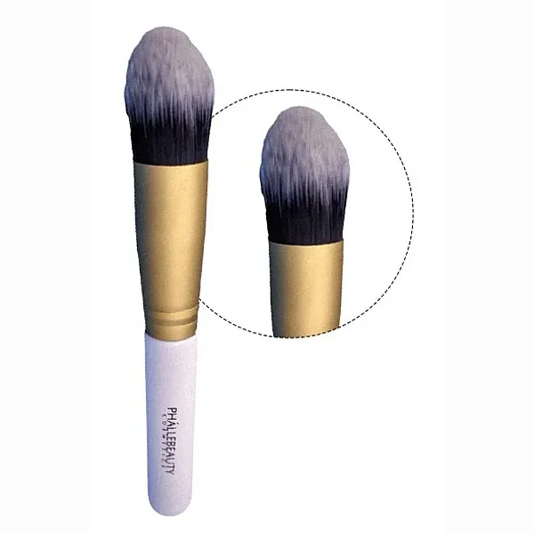 PINCEL KABUKI CÔNICO PARA PÓ E BASE PHALLEBEAUTY - PH0640