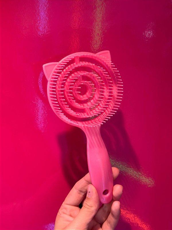 ESCOVA DE CABELO GATINHA
