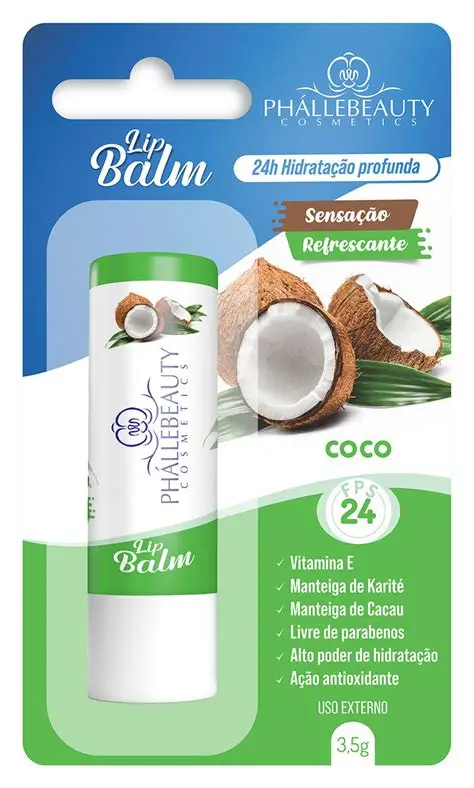 LIP BALM FPS24 PHALLEBEAUTY - MENTA