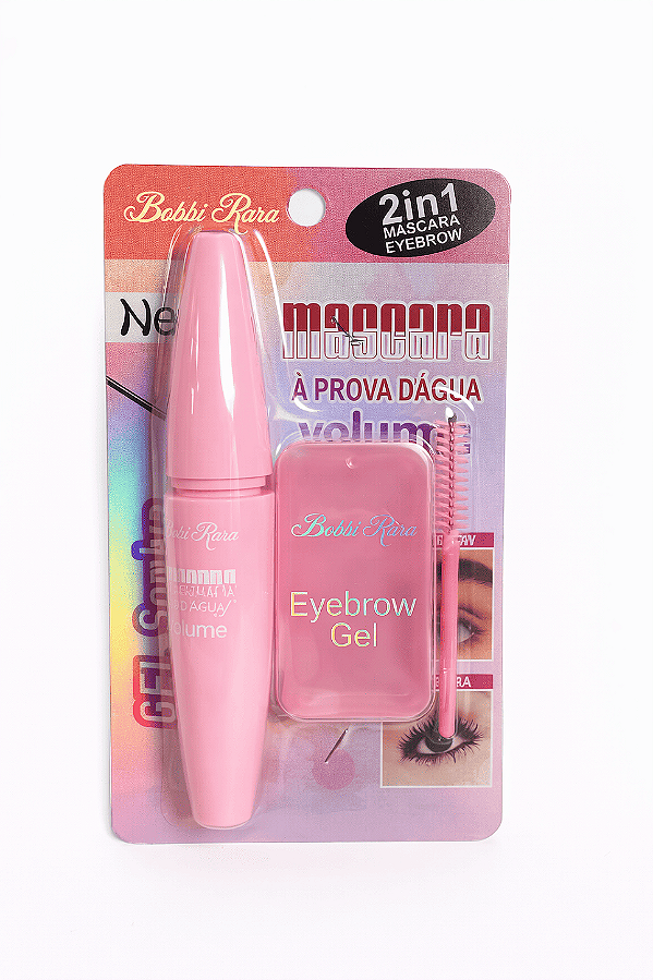 RÍMEL + GEL DE SOBRANCELHAS BOBBI RARA