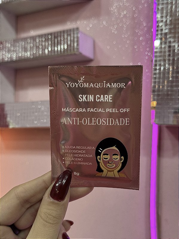 SACHÊ MÁSCARA FACIAL ANTIOLEOSIDADE