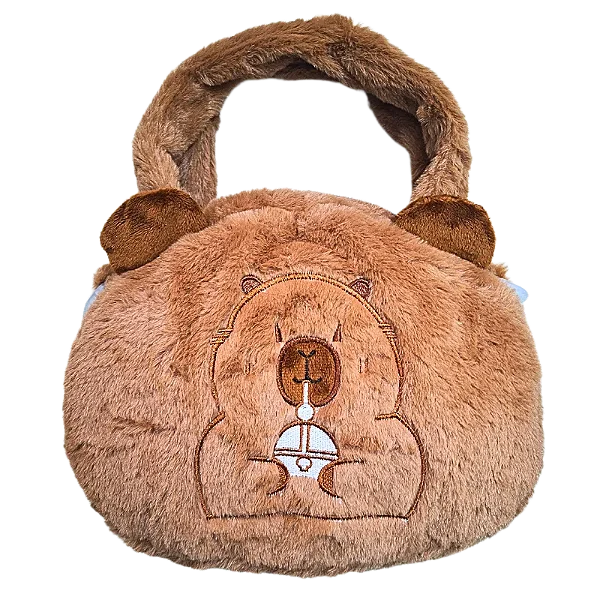 BOLSA FELPUDA CAPIVARA