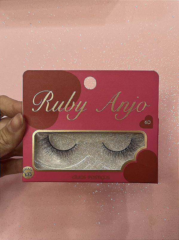 CÍLIOS POSTIÇOS RUBY ANJO RA-597