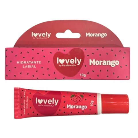 GLOSS HIDRATANTE LABIAL MORANGO LOVELY
