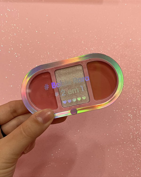 PALETA DE BLUSH E ILUMINADOR BOBBI RARA