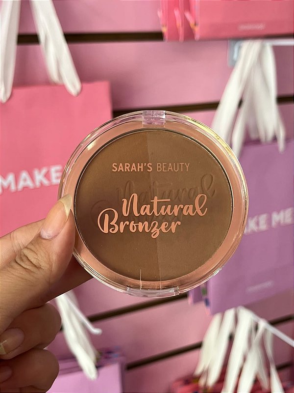 DUO DE BRONZER E CONTORNO SARAH'S BEAUTY