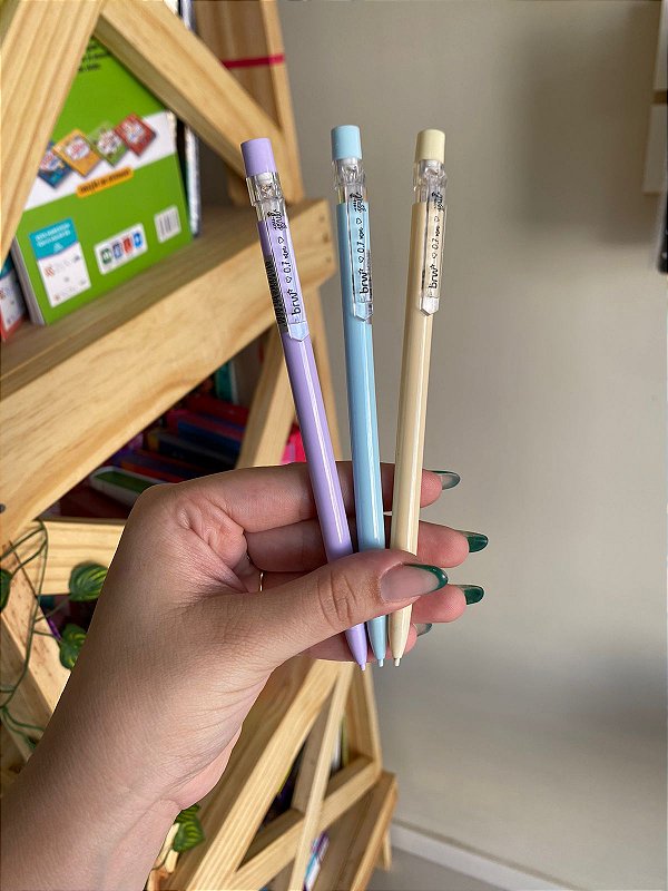 Lapiseira grafite 0.7 tons pastéis