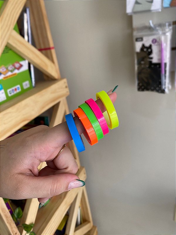 Marca texto fita em rolo - SORTIDO