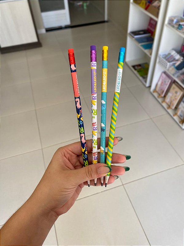 Lápis grafite HB Dinossauros SORTIDO