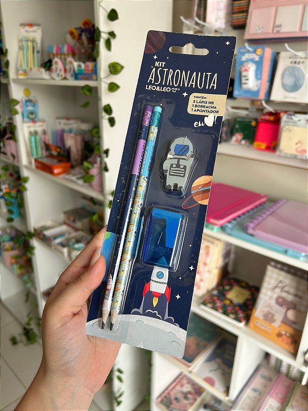 Kit Escolar Astronauta Leo&Leo