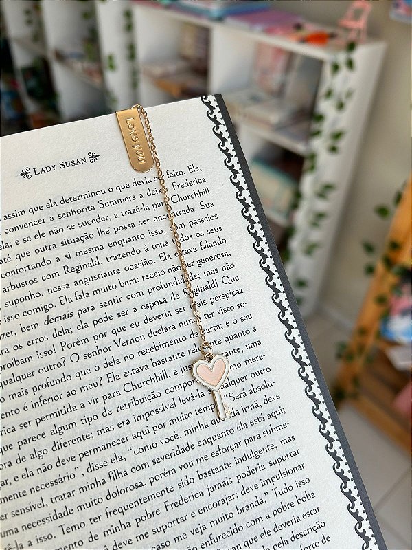 Marca Página Metálico Fofo