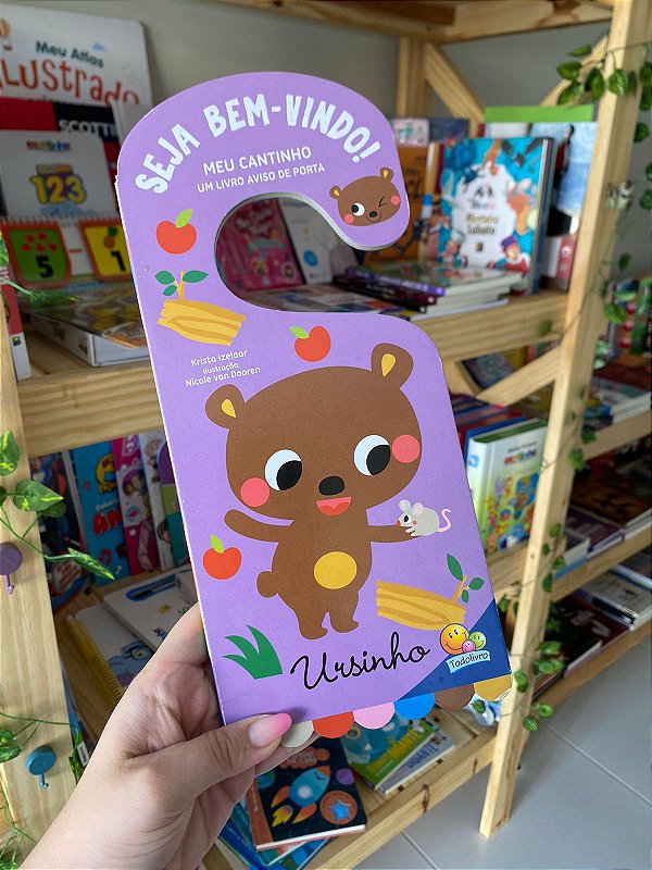 Livro Aviso de Porta