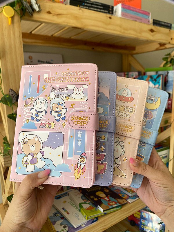 Caderno Luxo Space Trip