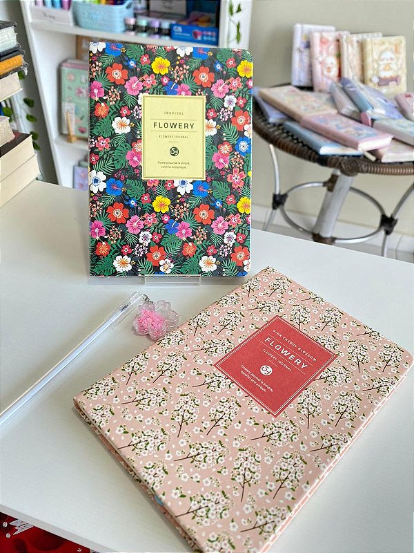 Agenda Floral A5