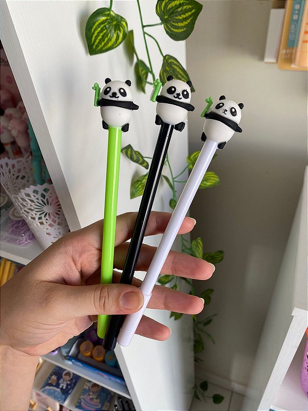OFERTA Caneta Fofa Panda