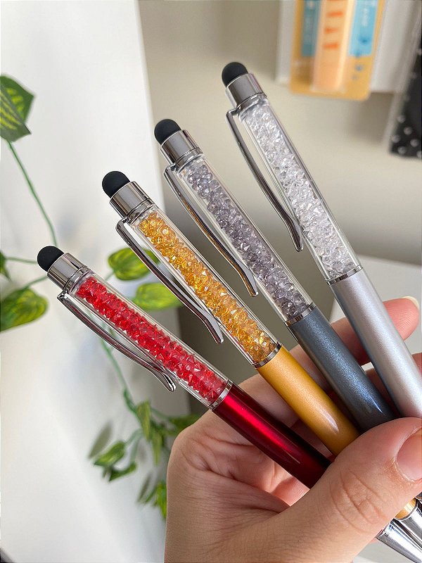 Caneta Touch Cristais