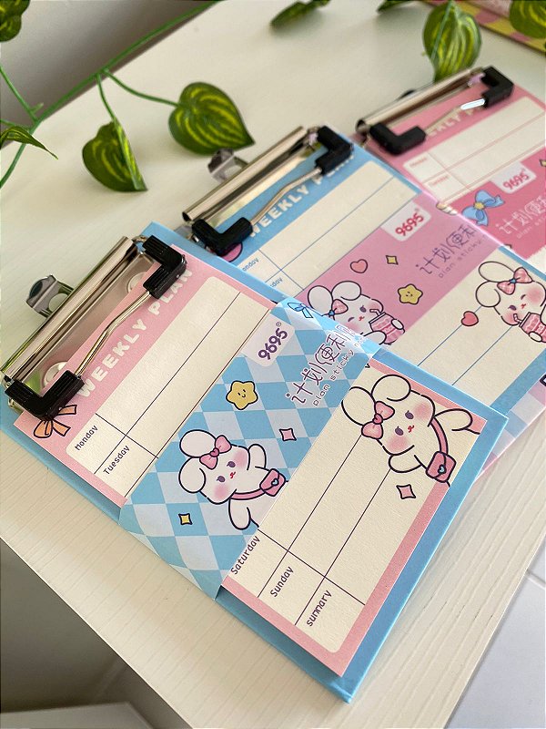 Mini Prancheta Coelhinhos