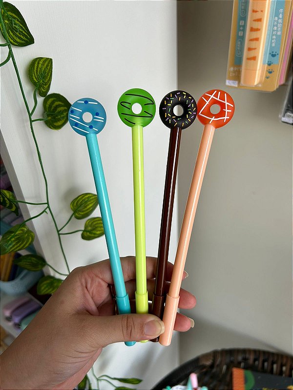 OFERTA Caneta Fofa Old Donut