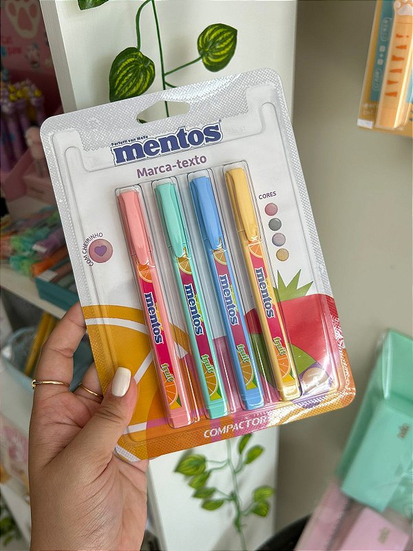 Kit Marca Texto Mentos
