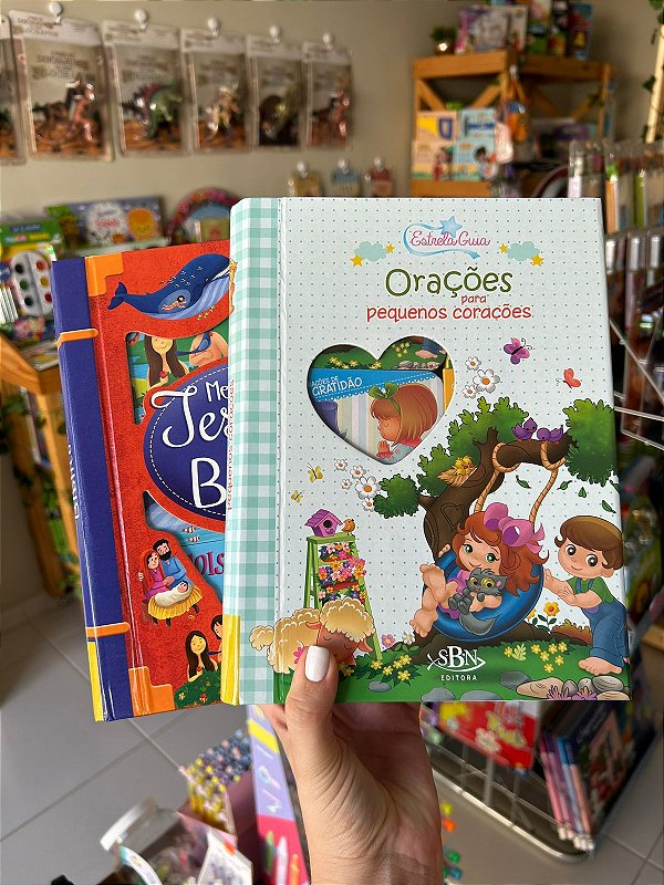 Box Com 6 Mini Livros