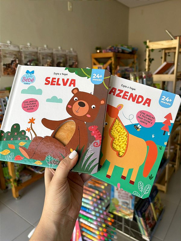 Espie e Toque: Livro Sensorial