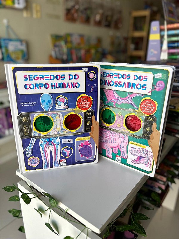 Desvende Fatos! Livro Com Óculos 3D