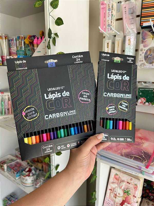 Lápis de Cor Carbon Line Leo&Leo