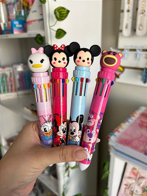 OFERTA Caneta 10 Cores Disney