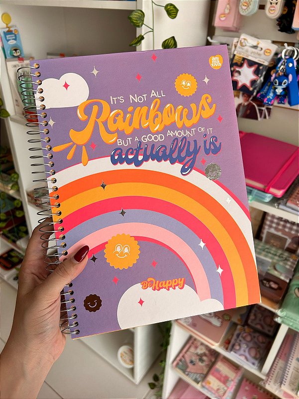 Caderno Be Happy 10 Matérias 160f