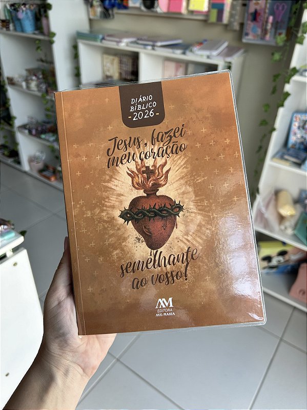 Diário Bíblico 2026 Brochura Sagrado Coração de Jesus