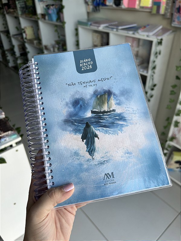 Diário Bíblico 2026 Espiral Não Tenhais Medo