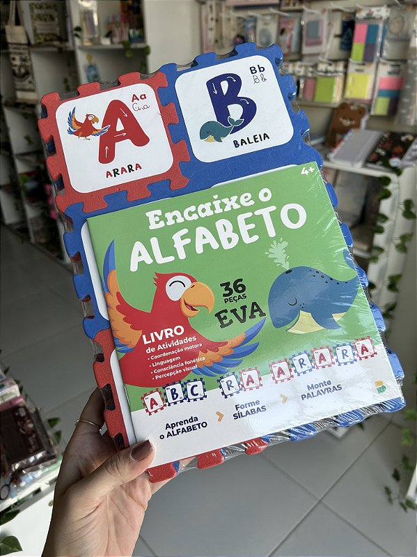 Encaixe e Aprenda: Alfabeto