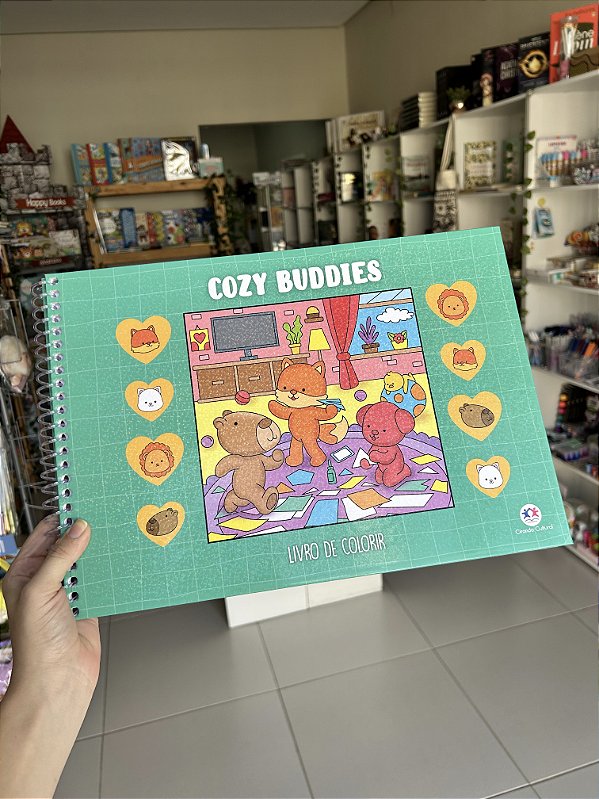 Cozy Buddies: Livrão de Colorir
