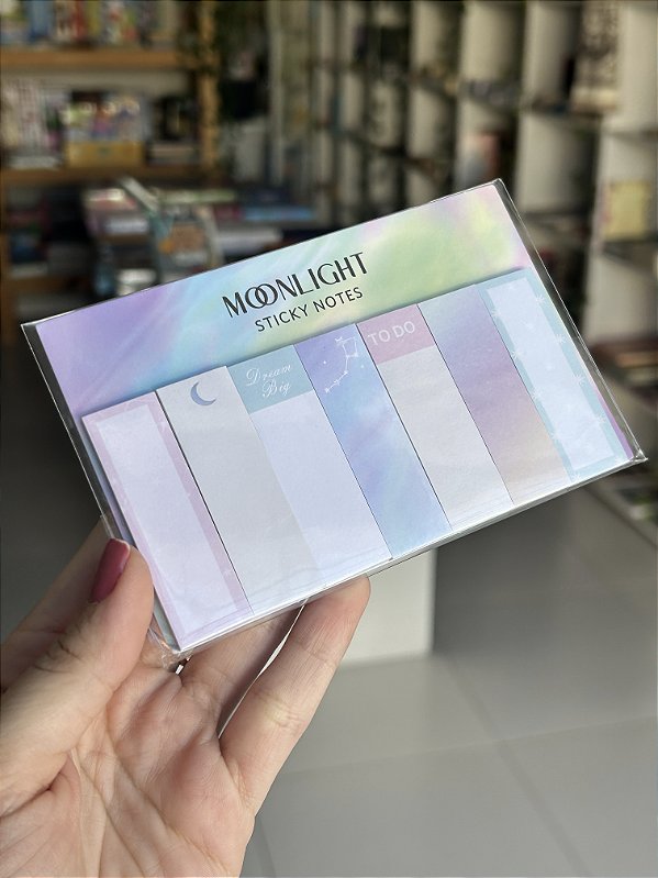 Sticky Notes Moonlight 7 Modelos Plastcover