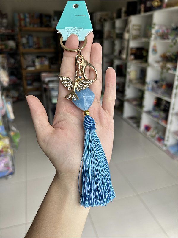Chaveiro Luxo Espírito Santo Azul