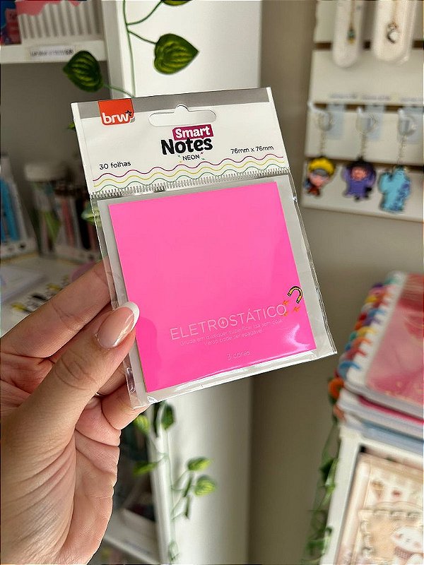 Bloco Autoadesivo Smart Notes Eletrostático