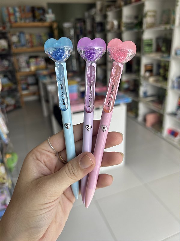 Lapiseira 0.7 Diamond Heart BRW